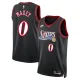 Maillot Homme Philadelphia 76ers Tyrese Maxey Classic Edition 2025-26 Noir Swingman Maillot Homme Philadelphia 76ers Tyrese Maxey Classic Edition 2025-26 Noir Swingman
