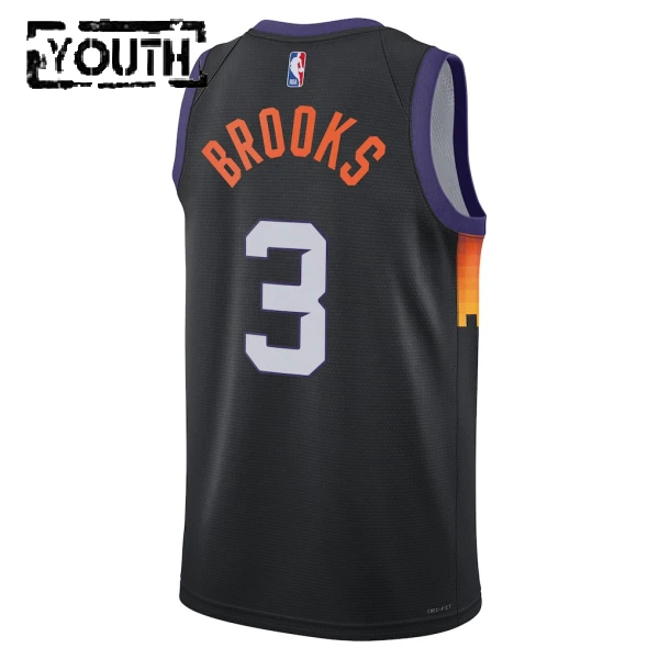 Maillot Enfant Phoenix Suns Dillon Brooks City Edition 2025-26 Noir Swingman