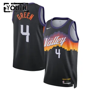 Maillot Enfant Phoenix Suns Jalen Green City Edition 2025-26 Noir Swingman