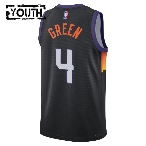 Maillot Enfant Phoenix Suns Jalen Green City Edition 2025-26 Noir Swingman
