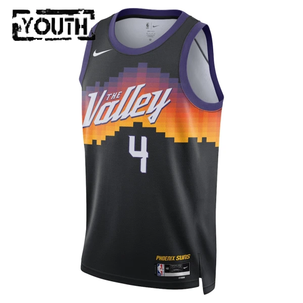 Maillot Enfant Phoenix Suns Jalen Green City Edition 2025-26 Noir Swingman