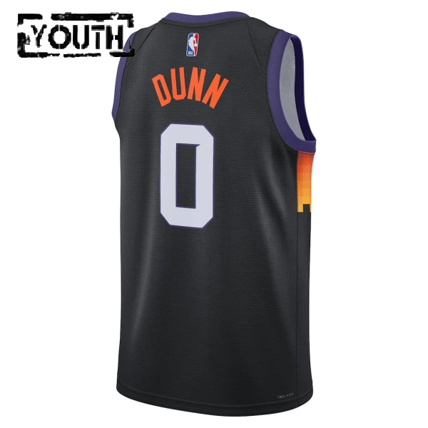 Maillot Enfant Phoenix Suns Ryan Dunn City Edition 2025-26 Noir Swingman