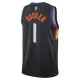 Maillot Homme Phoenix Suns Devin Booker City Edition 2025-26 Noir Swingman