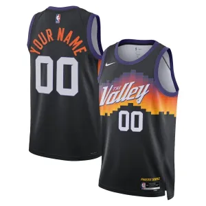 Maillot Homme Phoenix Suns Personnalisé City Edition 2025-26 Noir Swingman