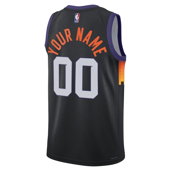 Maillot Homme Phoenix Suns Personnalisé City Edition 2025-26 Noir Swingman