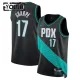 Maillot Enfant Portland Trail Blazers Shaedon Sharpe City Edition 2025-26 Noir Swingman