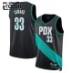 Maillot Enfant Portland Trail Blazers Toumani Camara City Edition 2025-26 Noir Swingman