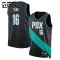 Maillot Enfant Portland Trail Blazers Yang Hansen City Edition 2025-26 Noir Swingman