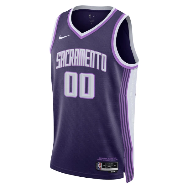 Maillot Homme Sacramento Kings Personnalisé City Edition 2025-26 Violet Swingman