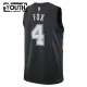 Maillot Enfant San Antonio Spurs De Aaron Fox City Edition 2025-26 Noir Swingman