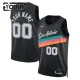 Maillot Enfant San Antonio Spurs Personnalisé City Edition 2025-26 Noir Swingman