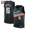 Maillot Enfant San Antonio Spurs Stephon Castle City Edition 2025-26 Noir Swingman