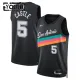 Maillot Enfant San Antonio Spurs Stephon Castle City Edition 2025-26 Noir Swingman