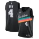 Maillot Homme San Antonio Spurs De Aaron Fox City Edition 2025-26 Noir Swingman