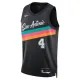 Maillot Homme San Antonio Spurs De Aaron Fox City Edition 2025-26 Noir Swingman