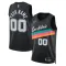 Maillot Homme San Antonio Spurs Personnalisé City Edition 2025-26 Noir Swingman