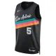 Maillot Homme San Antonio Spurs Stephon Castle City Edition 2025-26 Noir Swingman