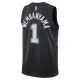 Maillot Homme San Antonio Spurs Victor Wembanyama City Edition 2025-26 Noir Swingman