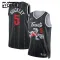 Maillot Enfant Toronto Raptors Immanuel Quickley City Edition 2025-26 Noir Swingman
