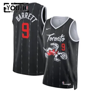 Maillot Enfant Toronto Raptors RJ Barrett City Edition 2025-26 Noir Swingman
