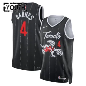 Maillot Enfant Toronto Raptors Scottie Barnes City Edition 2025-26 Noir Swingman