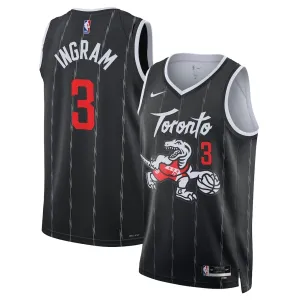 Maillot Homme Toronto Raptors Brandon Ingram City Edition 2025-26 Noir Swingman