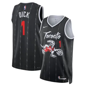 Maillot Homme Toronto Raptors Grady Dick City Edition 2025-26 Noir Swingman