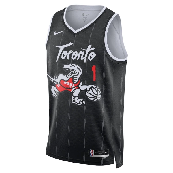 Maillot Homme Toronto Raptors Grady Dick City Edition 2025-26 Noir Swingman