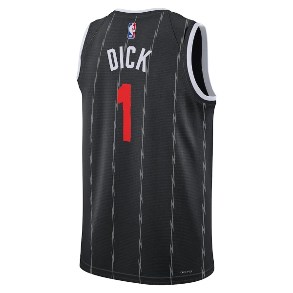 Maillot Homme Toronto Raptors Grady Dick City Edition 2025-26 Noir Swingman