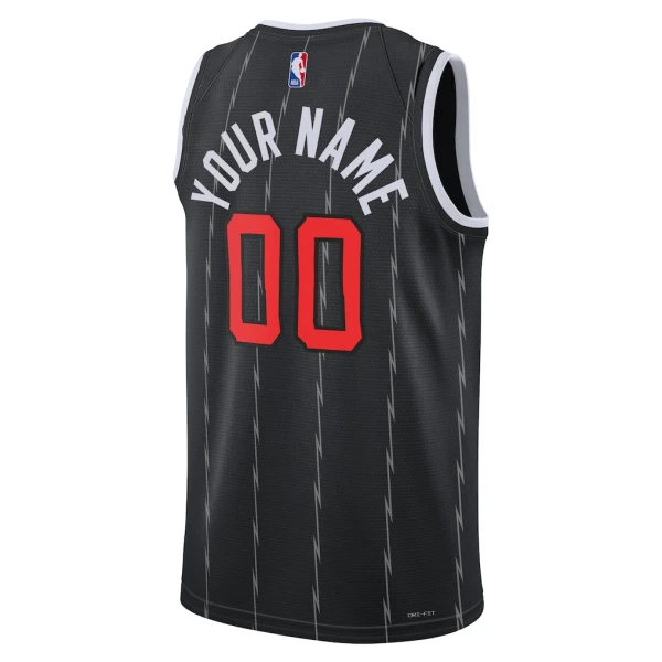 Maillot Homme Toronto Raptors Personnalisé City Edition 2025-26 Noir Swingman