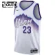 Maillot Enfant Utah Jazz Lauri Markkanen Association Edition 2025-26 Blanc Swingman