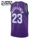 Maillot Enfant Utah Jazz Lauri Markkanen Icon Edition 2025-26 Violet Swingman
