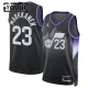 Maillot Enfant Utah Jazz Lauri Markkanen Statement Edition 2025-26 Noir Swingman