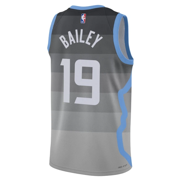 Maillot Homme Utah Jazz Ace Bailey City Edition 2025-26 Gris Swingman