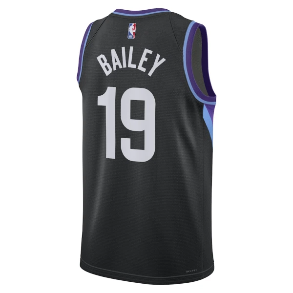 Maillot Homme Utah Jazz Ace Bailey Statement Edition 2025-26 Noir Swingman