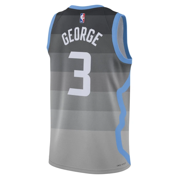 Maillot Homme Utah Jazz Keyonte George City Edition 2025-26 Gris Swingman