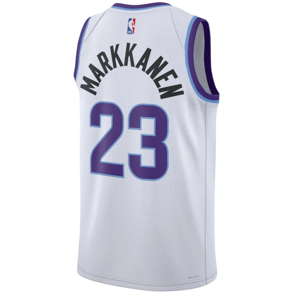 Maillot Homme Utah Jazz Lauri Markkanen Association Edition 2025-26 Blanc Swingman