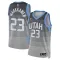 Maillot Homme Utah Jazz Lauri Markkanen City Edition 2025-26 Gris Swingman
