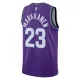 Maillot Homme Utah Jazz Lauri Markkanen Icon Edition 2025-26 Violet Swingman