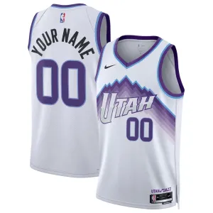 Maillot Homme Utah Jazz Personnalisé Association Edition 2025-26 Blanc Swingman
