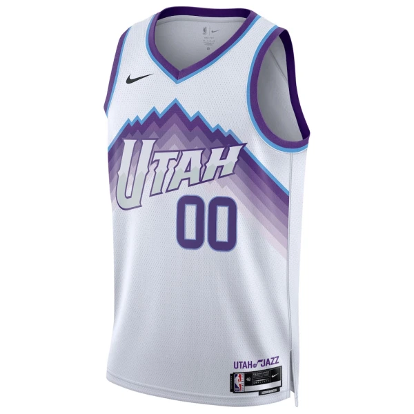Maillot Homme Utah Jazz Personnalisé Association Edition 2025-26 Blanc Swingman