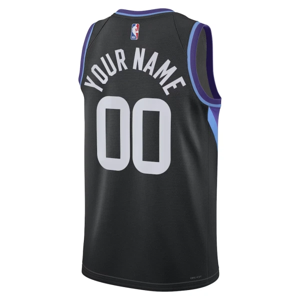 Maillot Homme Utah Jazz Personnalisé Statement Edition 2025-26 Noir Swingman