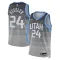 Maillot Homme Utah Jazz Walker Kessler City Edition 2025-26 Gris Swingman