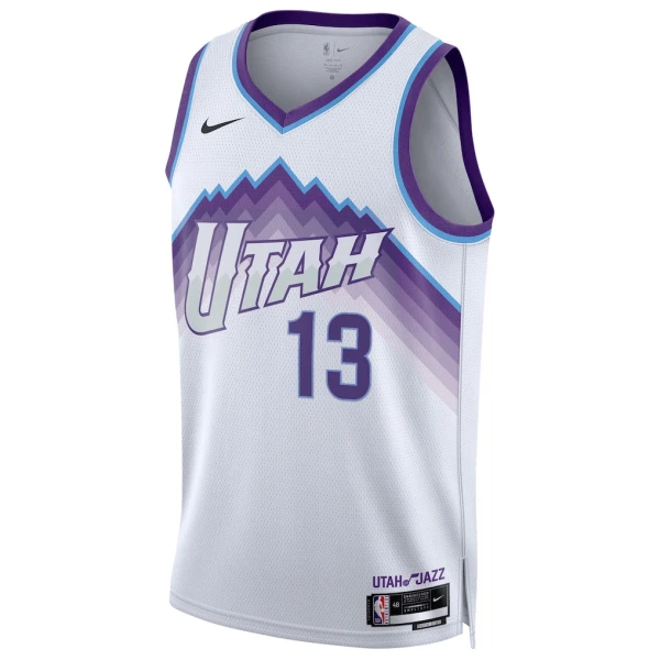 Maillot Homme Utah Jazz Walter Clayton JR Association Edition 2025-26 Blanc Swingman