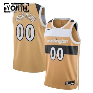 Maillot Enfant Washington Wizards Personnalisé City Edition 2025-26 Swingman