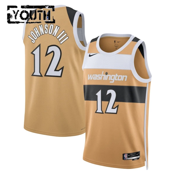 Maillot Enfant Washington Wizards Tre Johnson III City Edition 2025-26 Swingman