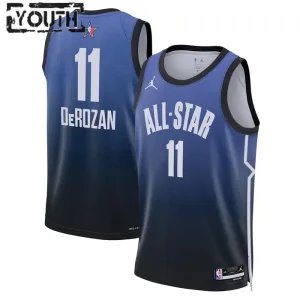 Maillot Enfant Demar Derozan 11 All Star 2023 Bleu Swingman