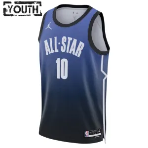 Maillot Enfant Domantas Sabonis 10 All Star 2023 Bleu Swingman