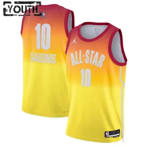 Maillot Enfant Domantas Sabonis 10 All Star 2023 Orange Swingman