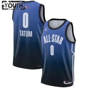 Maillot Enfant Jayson Tatum 0 All Star 2023 Bleu Swingman